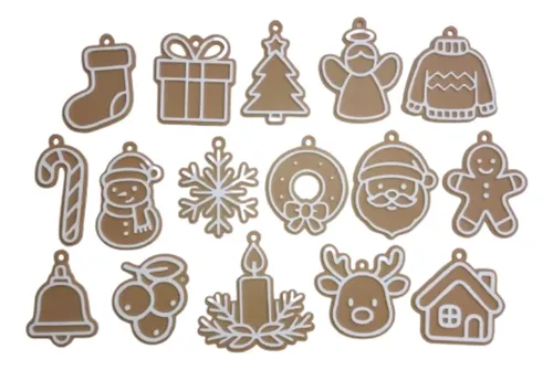 Etiquetas Regalos Navidad - (pack 16)