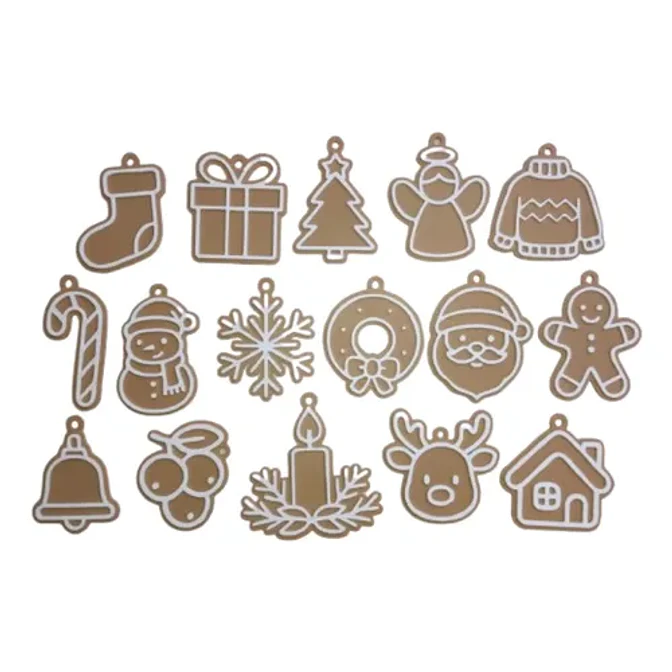 Etiquetas Regalos Navidad - (pack 16) 1