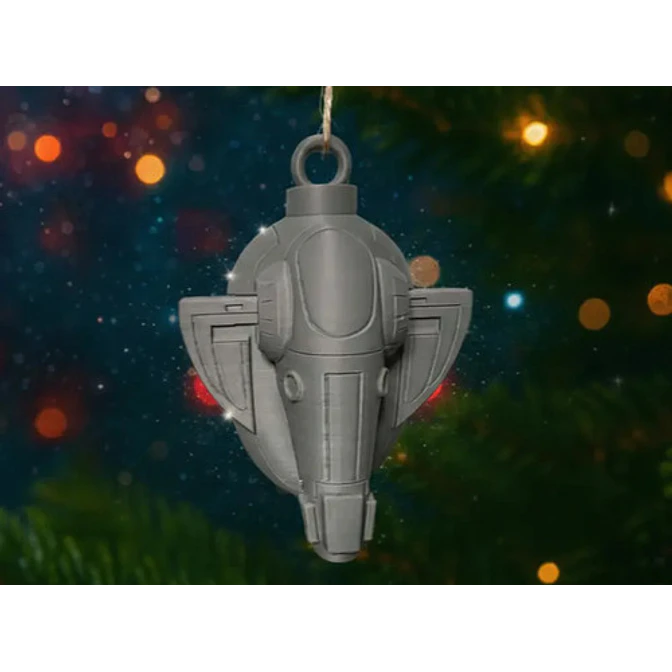 Slave I (jango Fett) Bola De Navidad 1