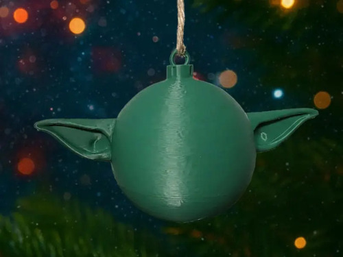 Adorno De Navidad De Yoda