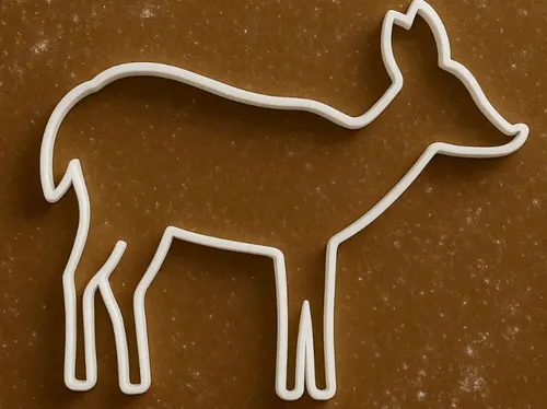 Cortador De Galletas De Corzo
