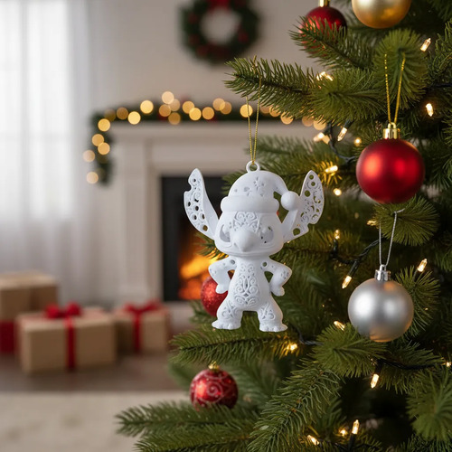 Adorno Navideño Ornamental De Stitch - Foto 3