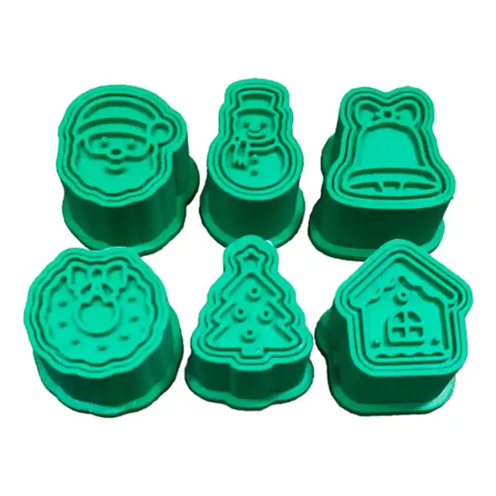 Cortador De Galletas - Tema Navideño (pack 6 Un) 1