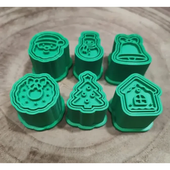 Cortador De Galletas - Tema Navideño (pack 6 Un) 3