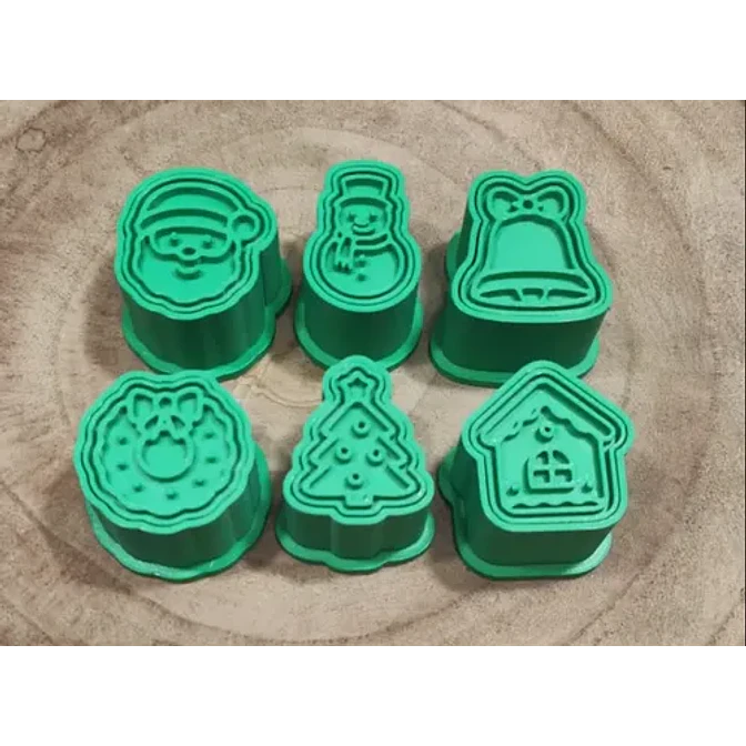 Cortador De Galletas - Tema Navideño (pack 6 Un) 4