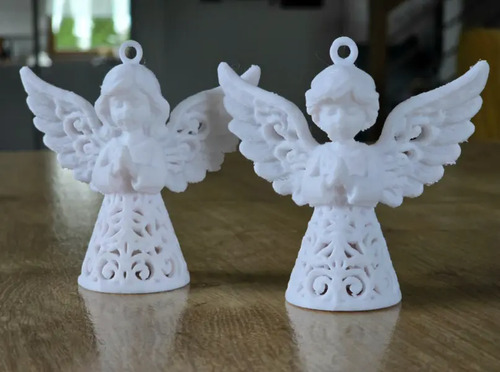 Conjunto De Adornos De Ángeles De Navidad - Pack 2
