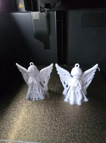 Conjunto De Adornos De Ángeles De Navidad - Pack 2 - Foto 2