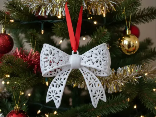 Adorno De Lazo De Navidad