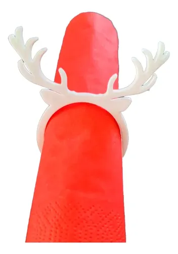 Adorno Navidad - Anillos Paras Servilleta (pack 2 Un)