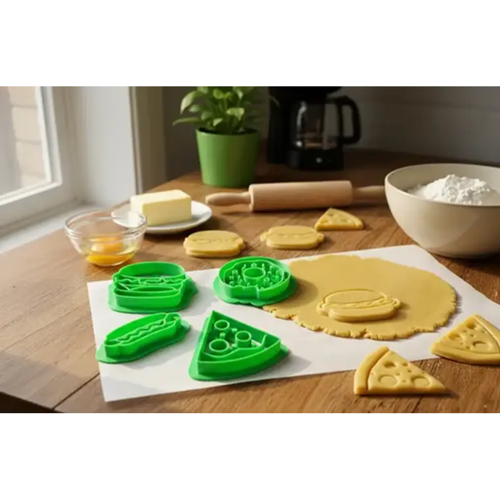 Cortadores De Galletas - Comida Rápida (pack 4 Un) 4