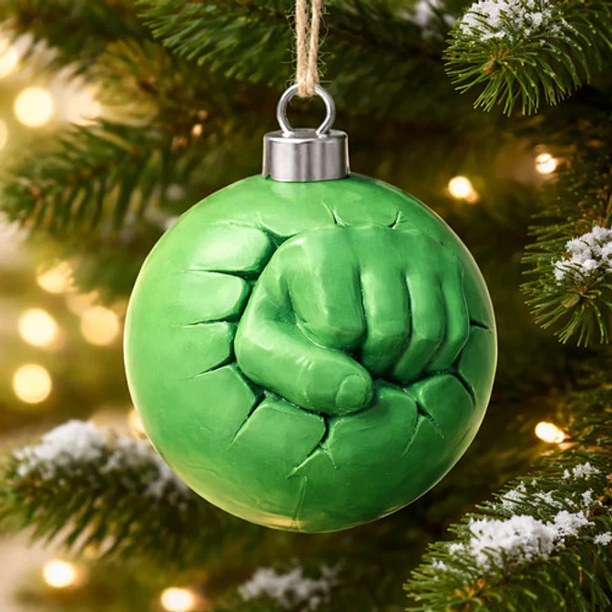 Adorno De Navidad De Hulk 2