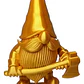 Figura Decorativa De Gnomo Leñador De Invierno - Miniatura 2