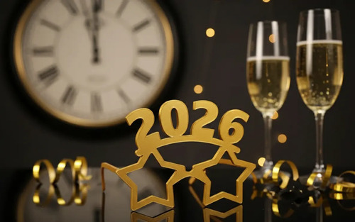 Lentes Estrella Cotillón - Año Nuevo 2026 - Foto 4