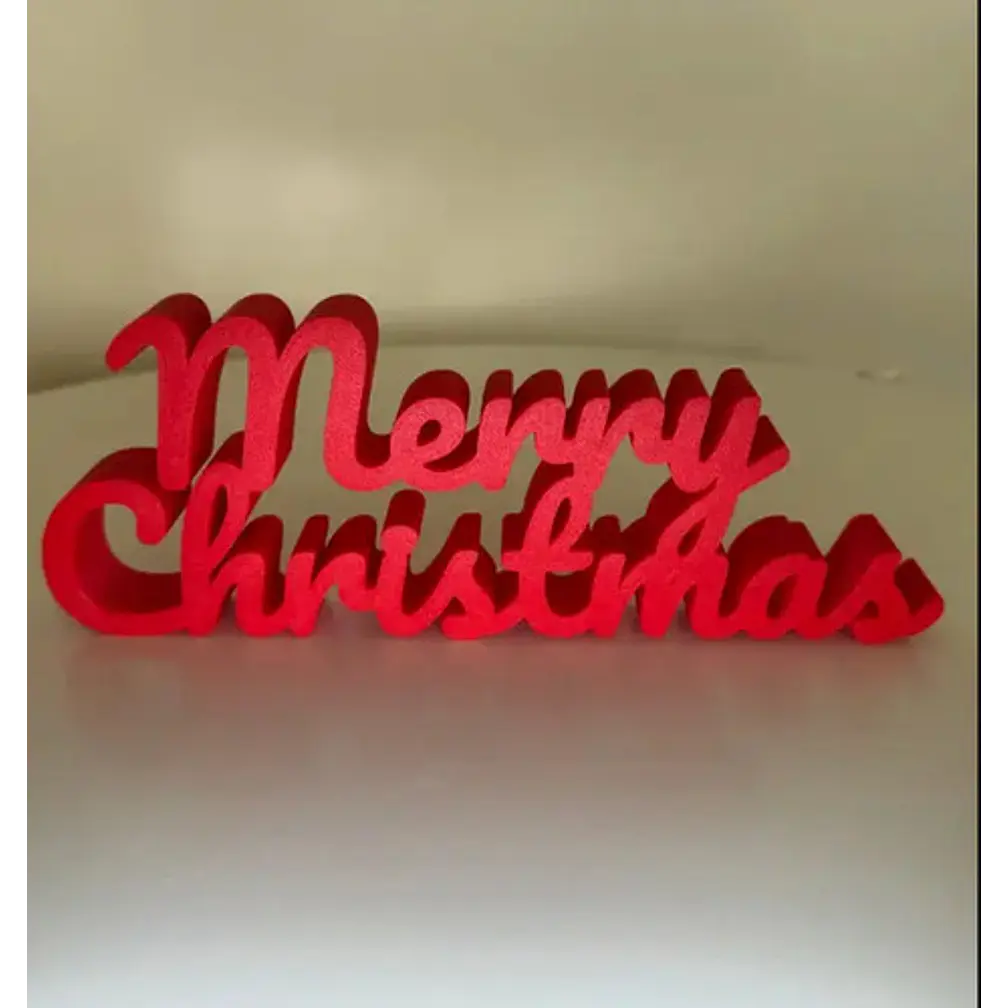 Adorno - Letrero Feliz Navidad 3