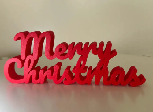 Adorno - Letrero Feliz Navidad - Foto 4