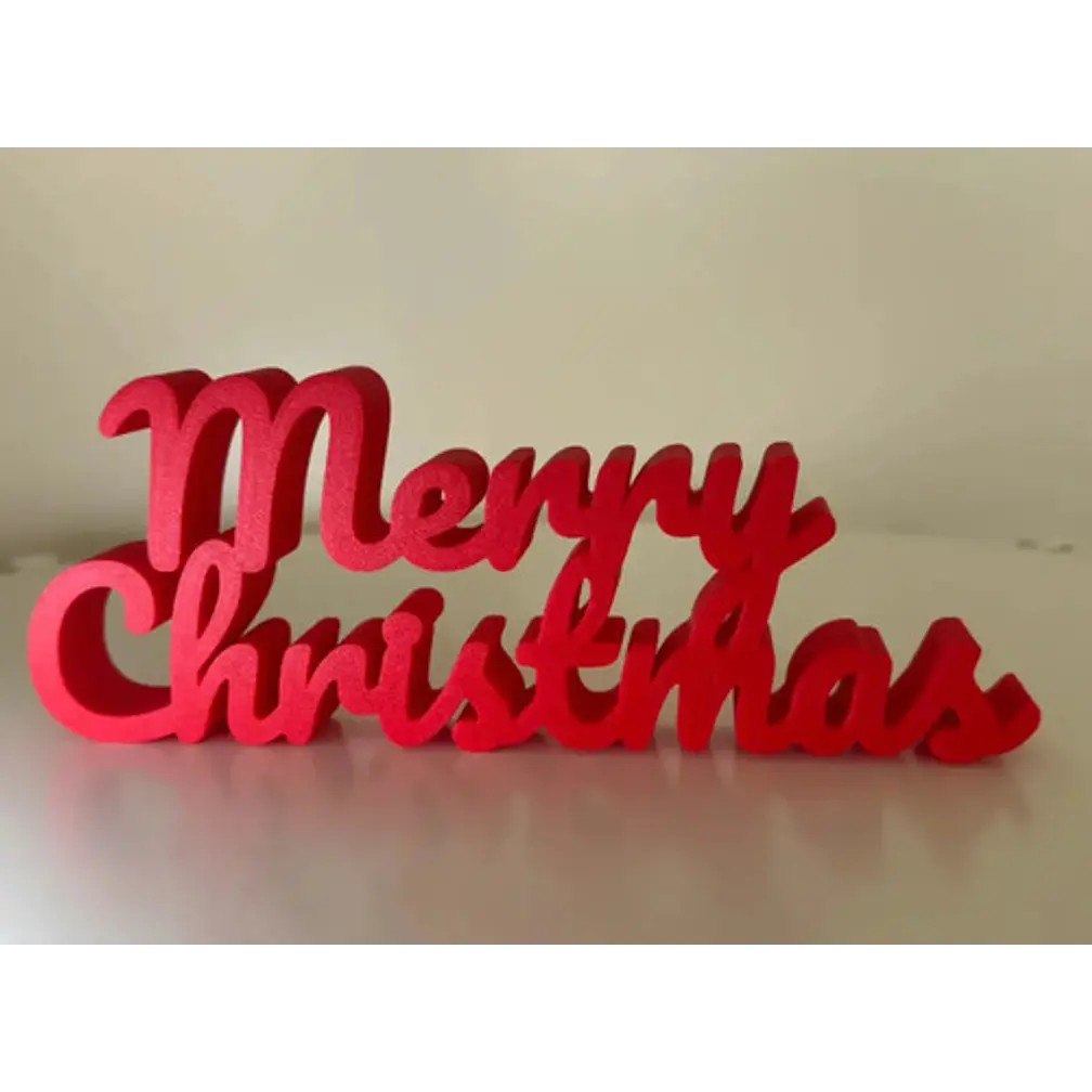 Adorno - Letrero Feliz Navidad 4