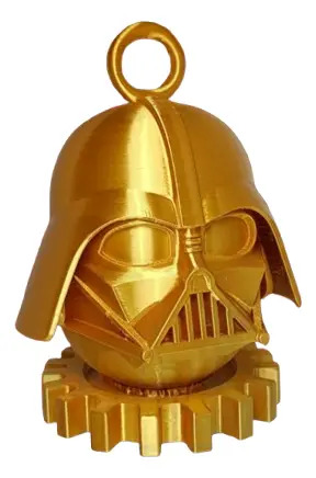 Adorno De Navidad Darth Vader Edición Oro - Foto 2