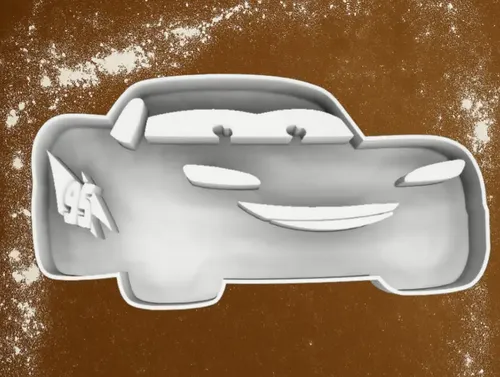 Cortador De Galletas Rayo Mcqueen