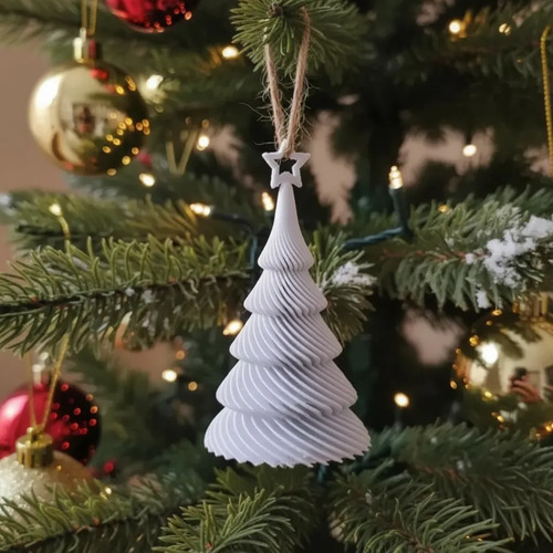 Adorno Espiral Para Árbol De Navidad - Foto 3