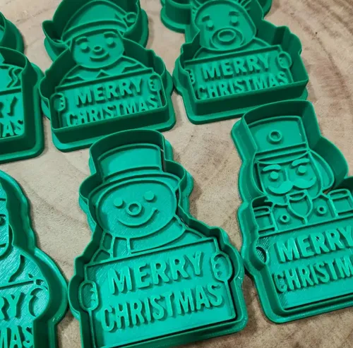 Juego De Cortadores De Galletas Navideños (pack 6 Un) - Foto 2