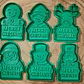 Juego De Cortadores De Galletas Navideños (pack 6 Un) - Miniatura 4