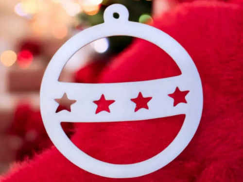 Adorno Para El Árbol Con Estrellas