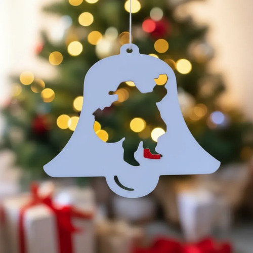 Adorno Para El Árbol Navideña Papá Noel - Foto 3