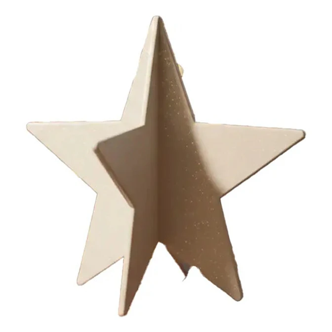 Adorno Navidad - Estrella De Pie Minimalista 1