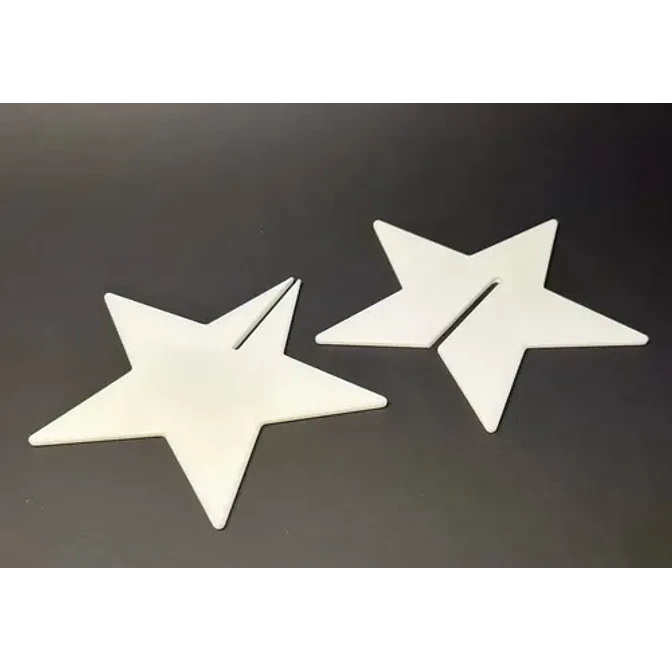Adorno Navidad - Estrella De Pie Minimalista 2
