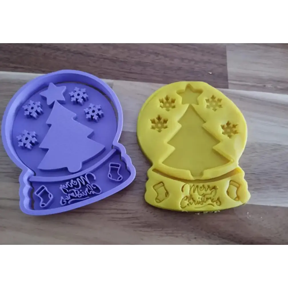 Cortadores De Galletas Navideños (pack 5 Un) 5