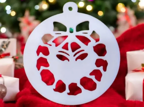 Adorno De Campana Decorativa De Navidad