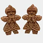 Adornos Navidad - Figuras De Jengibre (pack 2 Un) - Miniatura 1