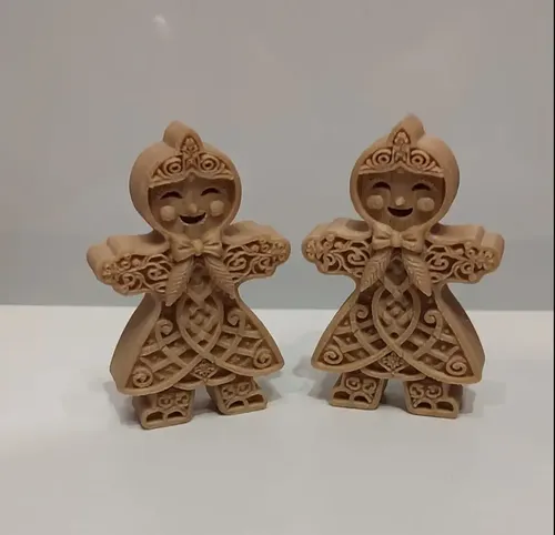 Adornos Navidad - Figuras De Jengibre (pack 2 Un) - Foto 2