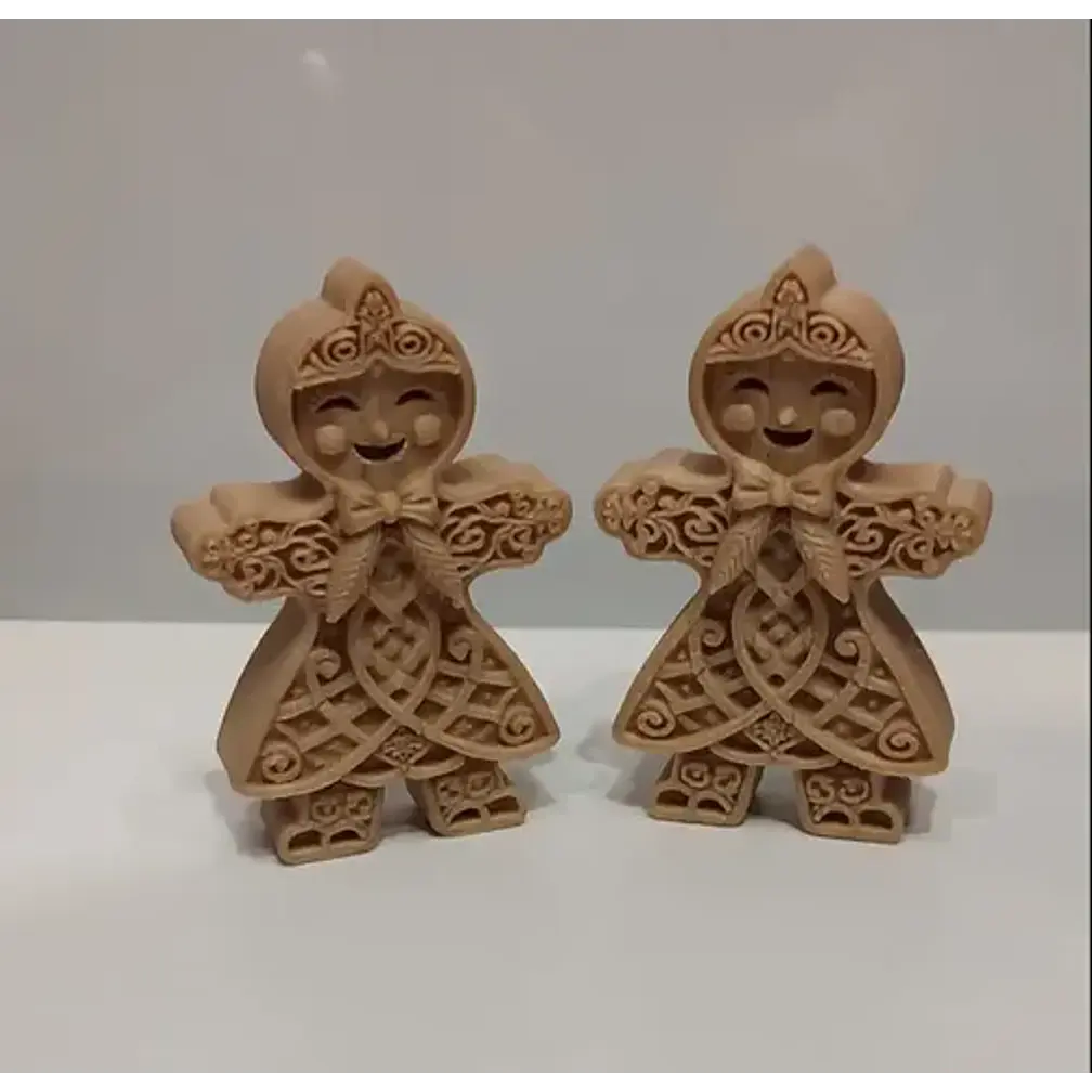 Adornos Navidad - Figuras De Jengibre (pack 2 Un) 2