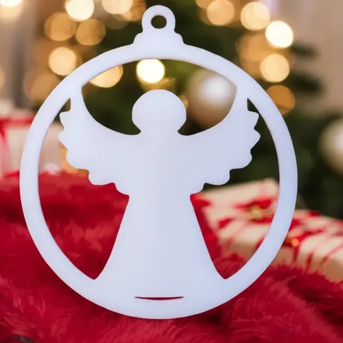 Adorno Para El Árbol Ángel Navideño