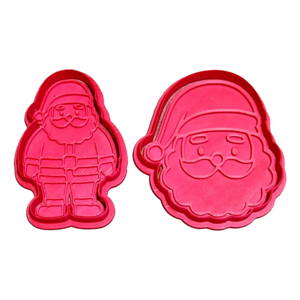 Cortadores De Galletas - Papa Noel (pack 2 Un) 1