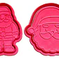 Cortadores De Galletas - Papa Noel (pack 2 Un) - Miniatura 1