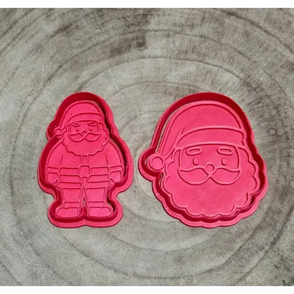 Cortadores De Galletas - Papa Noel (pack 2 Un) 2