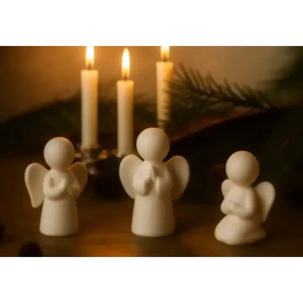 Adorno Navidad - Ángeles Navideños (pack 3 Un) 2