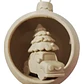 Adorno Para El Árbol De Navidad- Auto Navideño - Miniatura 1