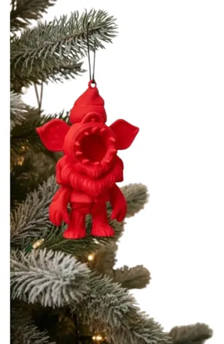 Adorno De Navidad De Santa Demogorgon