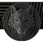 Adorno - Relieve Mural Cabeza De Lobo Fenrir - Miniatura 1