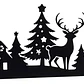 Decoración - Escena De Invierno Maravilloso - Miniatura 1