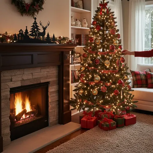 Decoración - Escena De Invierno Maravilloso - Foto 3