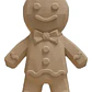 Adorno Navidad - Hombre Jengibre - Miniatura 1