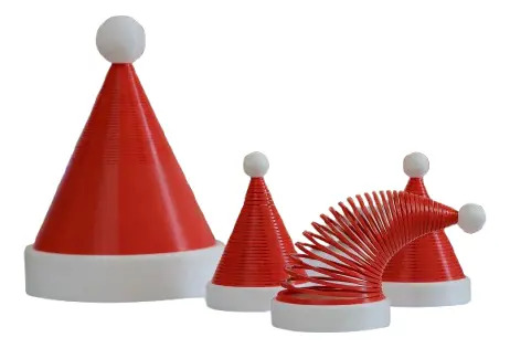 Slinky - Gorro De Navidad Pack De Tres