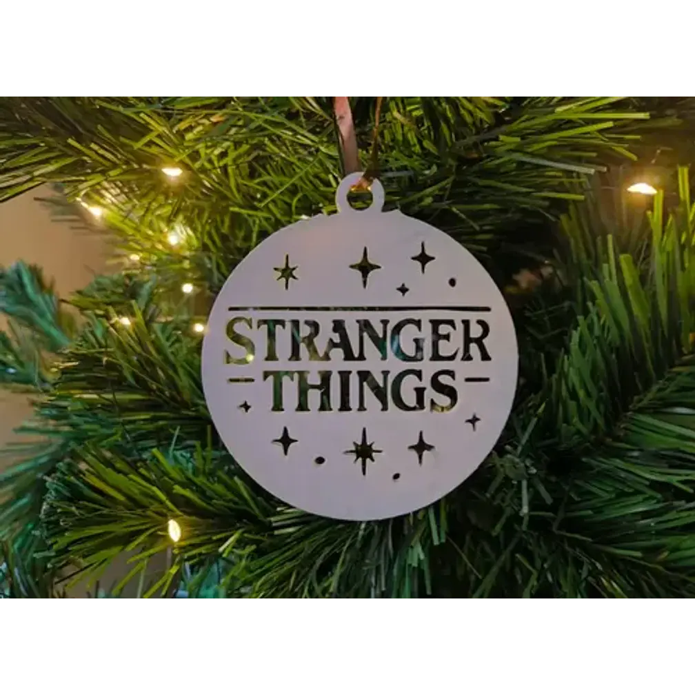 Adorno Navidad Árbol - Stranger Things 3