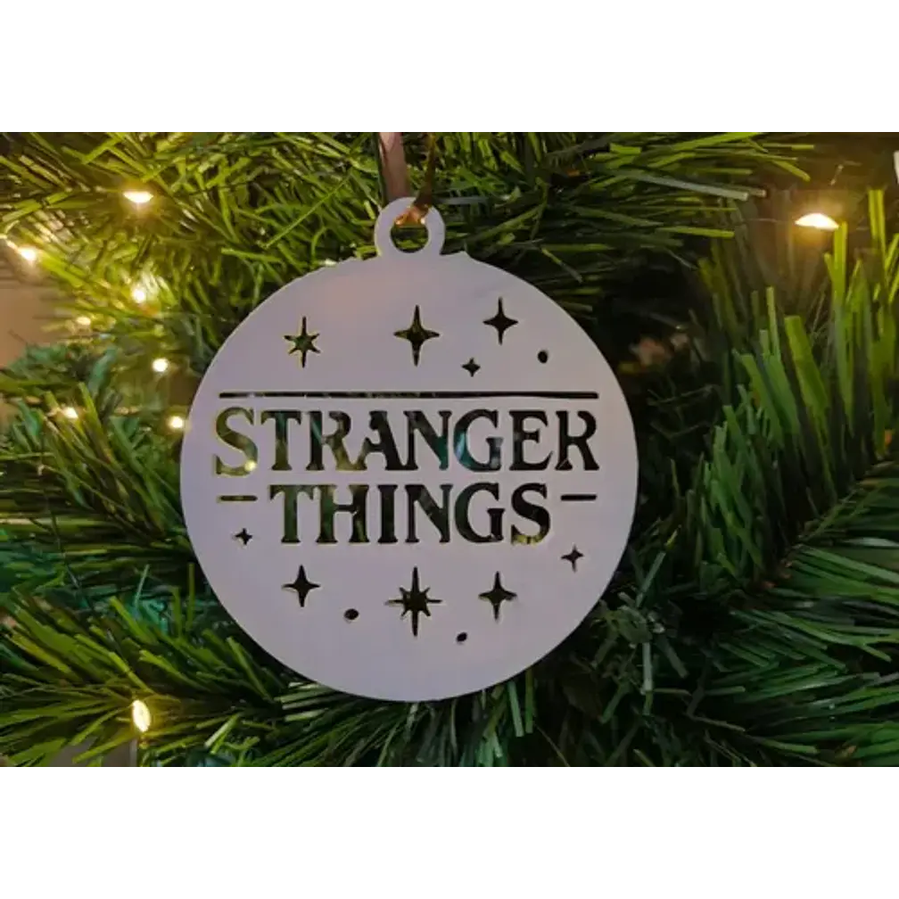 Adorno Navidad Árbol - Stranger Things 4