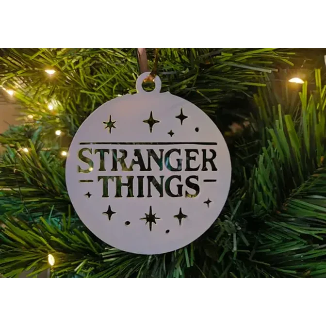 Adorno Navidad Árbol - Stranger Things 4