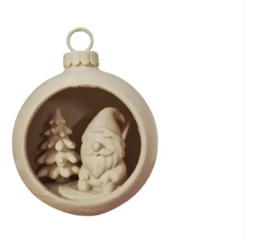 Adorno Para El Árbol De Navidad- Papá Noel
